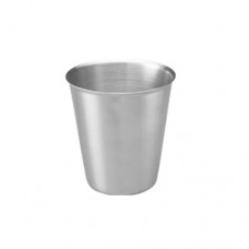 Metal Cup Stainless Steel, Size Ø 90 x 90 mm